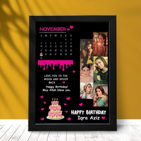 Calendar Birthday Frame