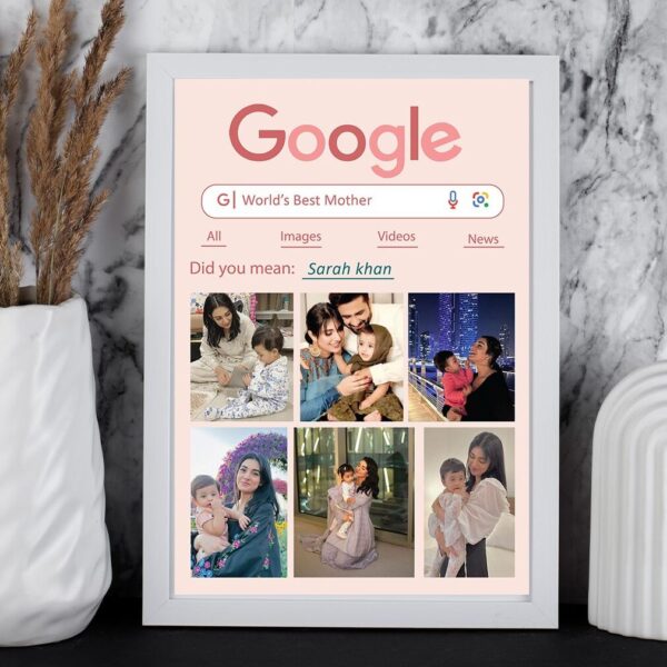 Pink Google Frame