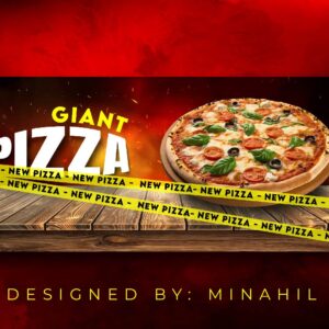 Giant Pizza Banner