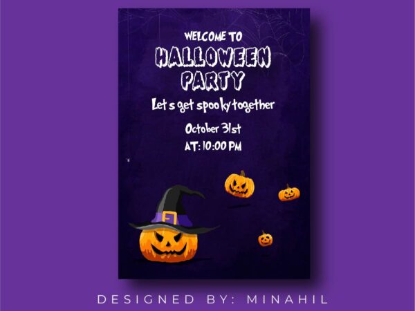 Halloween Spooky Invite