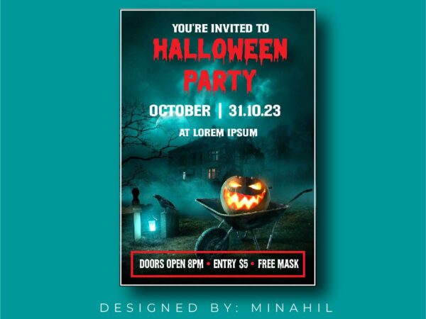 Halloween Party Invite