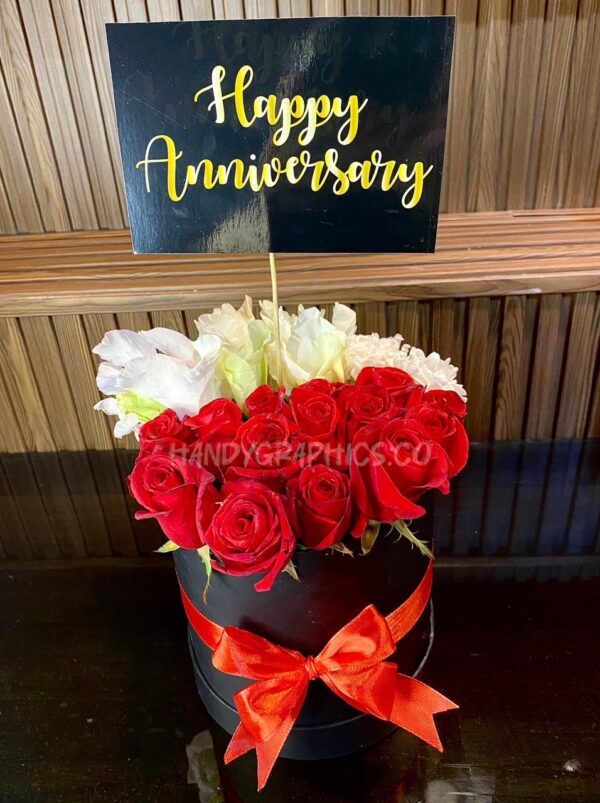 Roses Box Bouquet - Image 2
